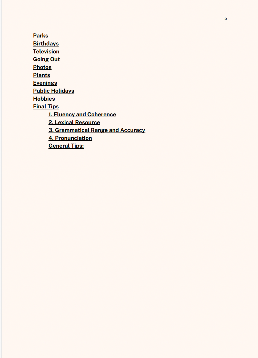 Get 8+ in IELTS Speaking Part 1 an e-book